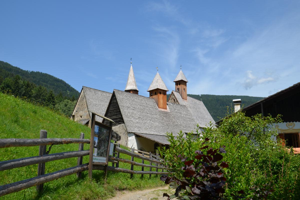 Barbianer Wasserfaelle und Dreikirchen 12.07.2021